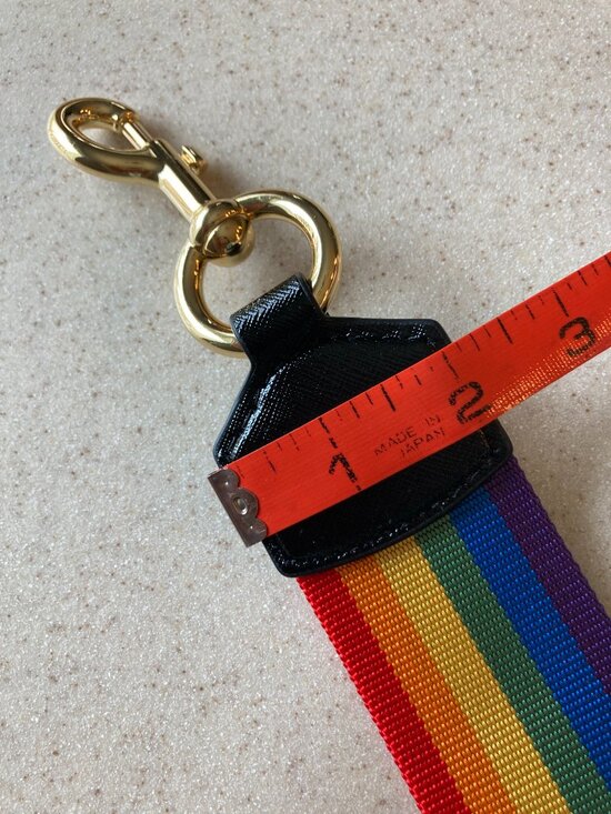 NWT Marc Jacobs Rainbow Stripe Crossbody Bag Strap with Stars and Gold Hardware main image 5
